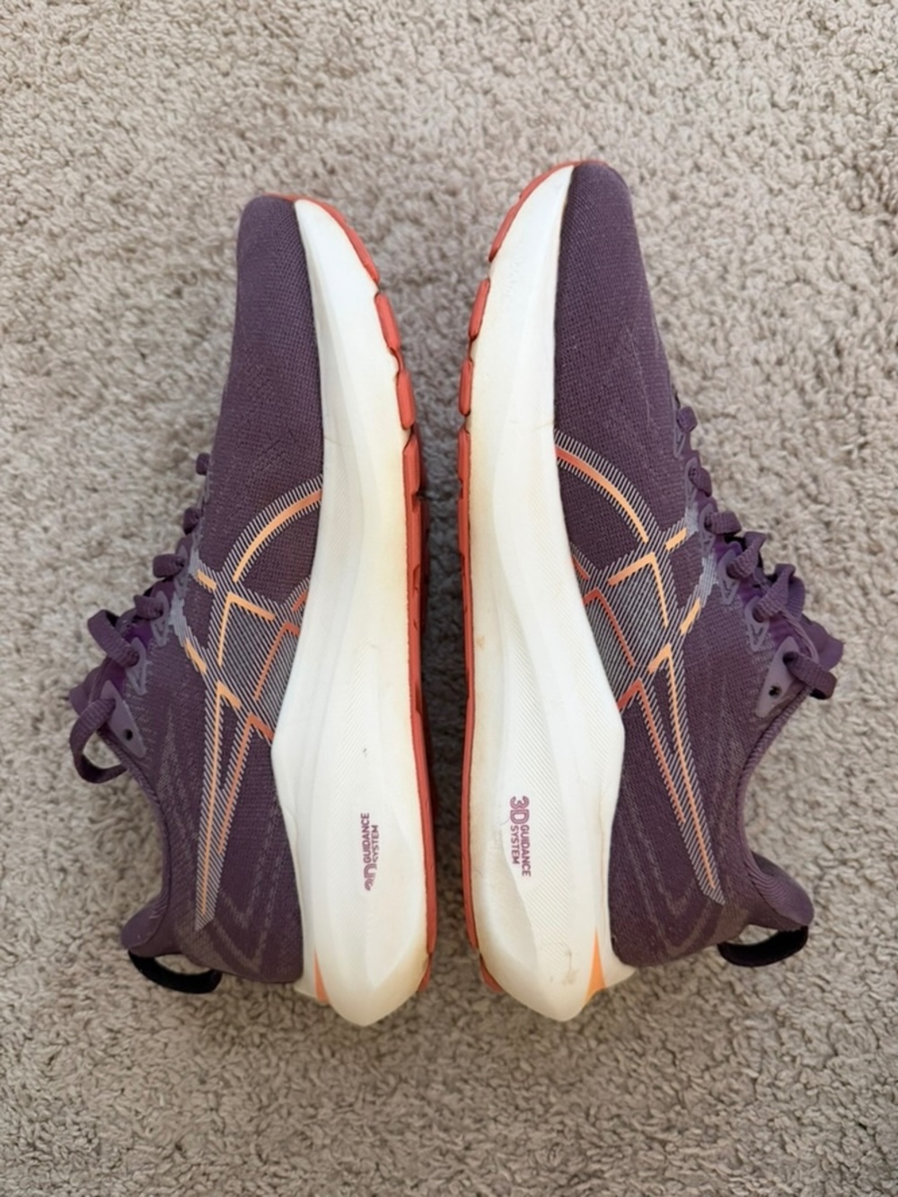 ASICS GT-2000 13 Womens Size 6.5 Dusty Mauve Purple Running Shoes 1012B666 - Picture 3 of 8